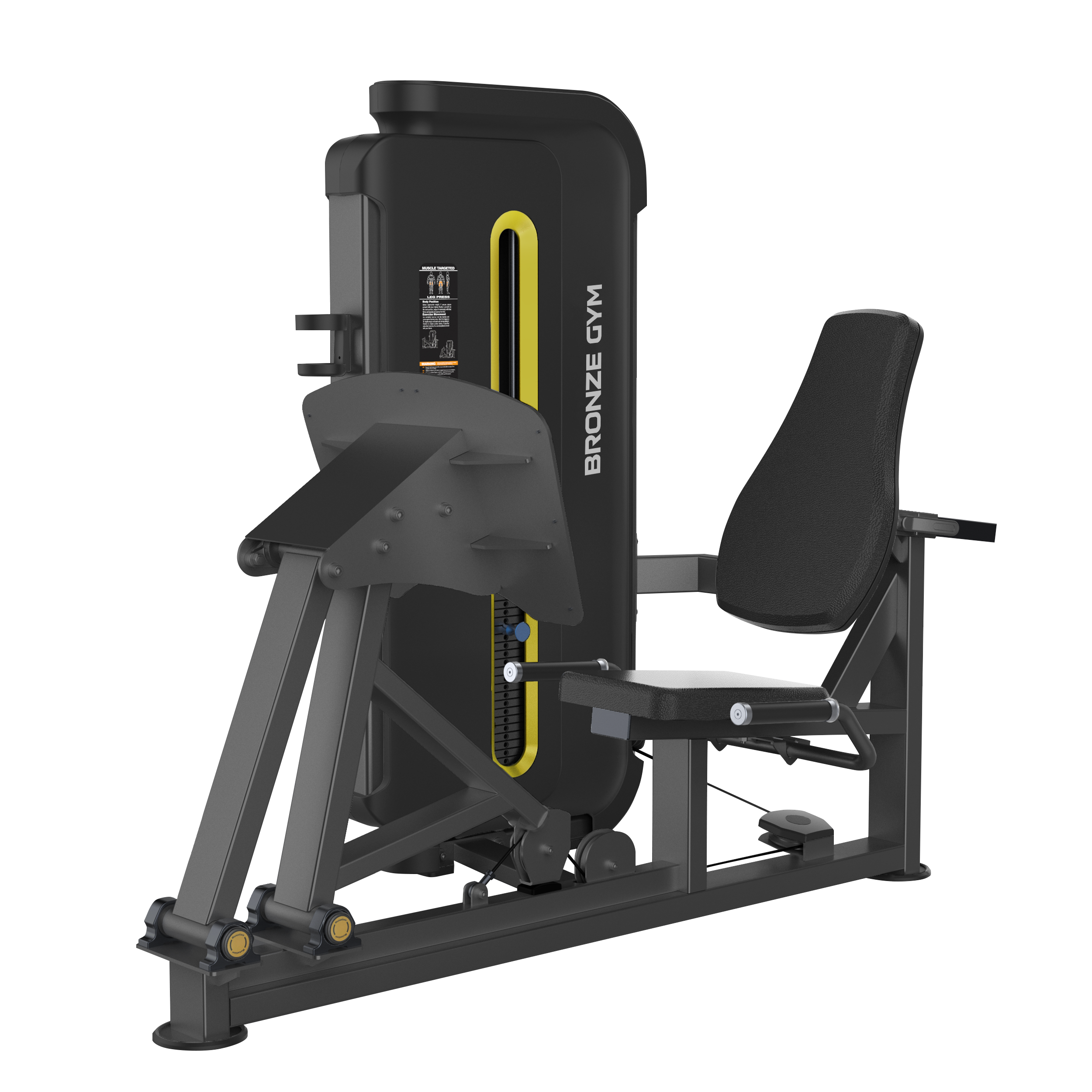 Жим ногами профессиональный BRONZE GYM BW-3003