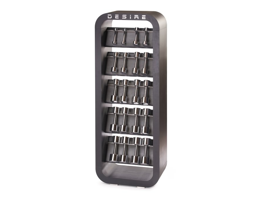 Стеллаж для гантелей с комплектом гантелей Dumbbell Rack 10