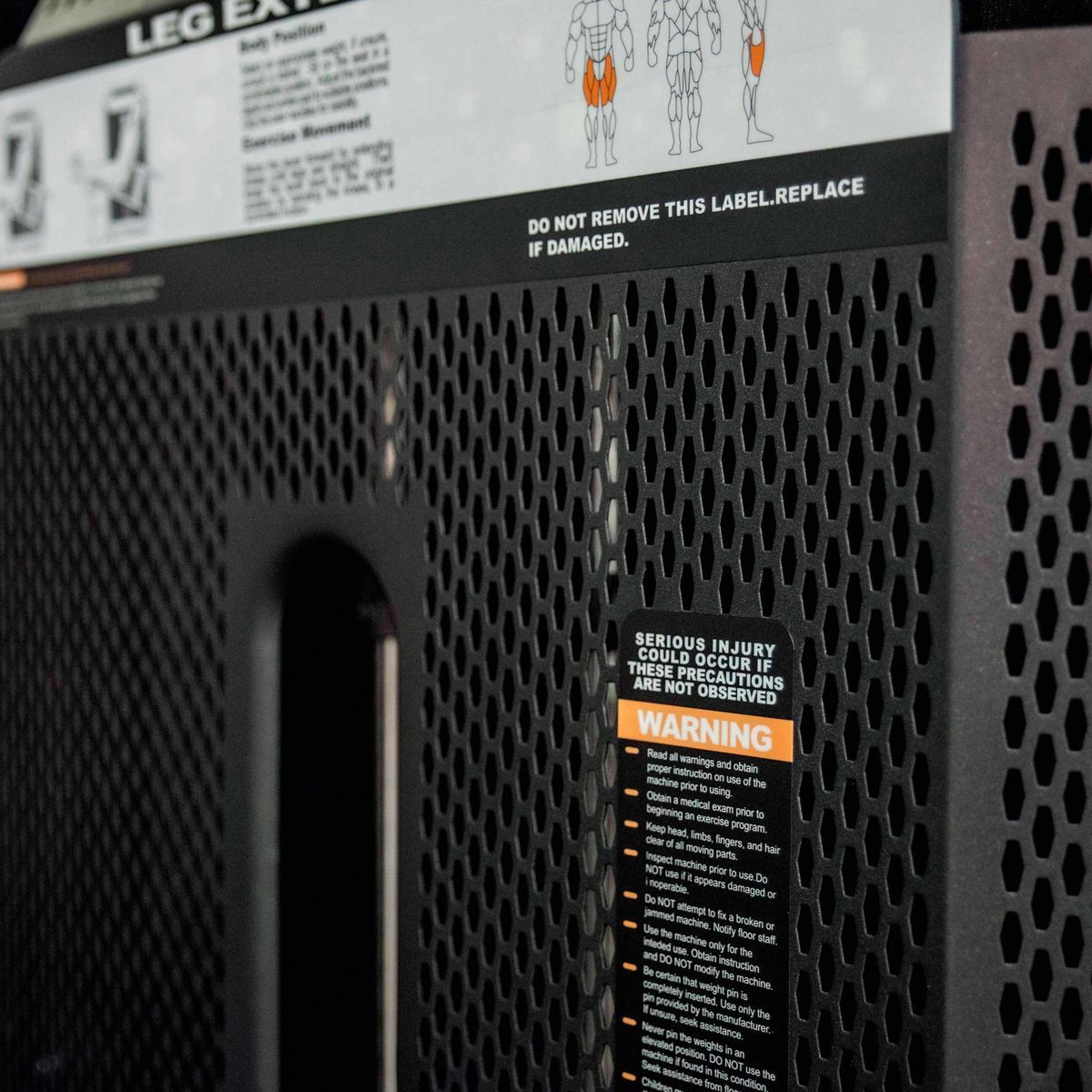 U3027D Трицепс-машина сидя. Прямая парта. Стек 64 кг — изображение 4