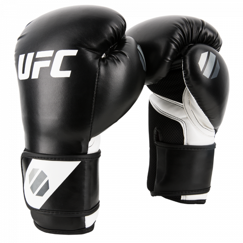UFC Pro Fitness Перчатки тренировочные для спарринга черные - 16 Oz