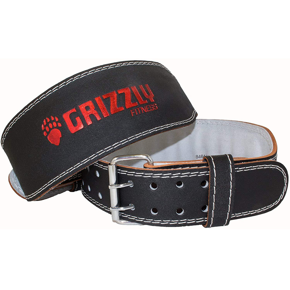 Атлетический пояс GRIZZLY Fitness Enforcer 4″ размер XL, 10 см, кожа