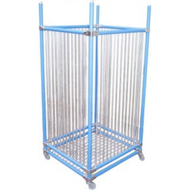 Подставка для хранения нудлов ABSOLUT SYSTEMS UNO хром/голубой