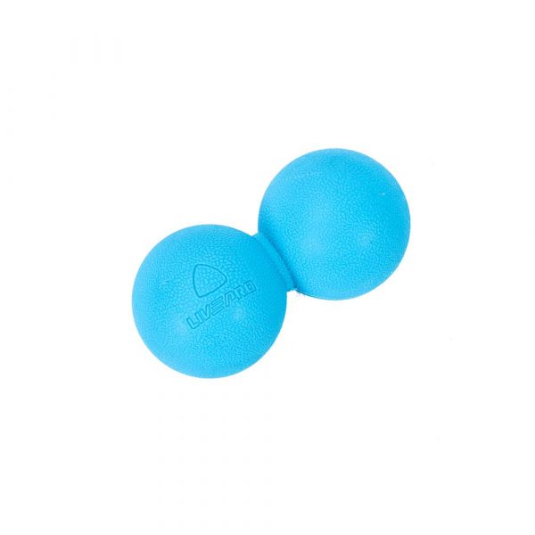 Сдвоенный массажный мяч LIVEPRO Massage Peanut Ball синий
