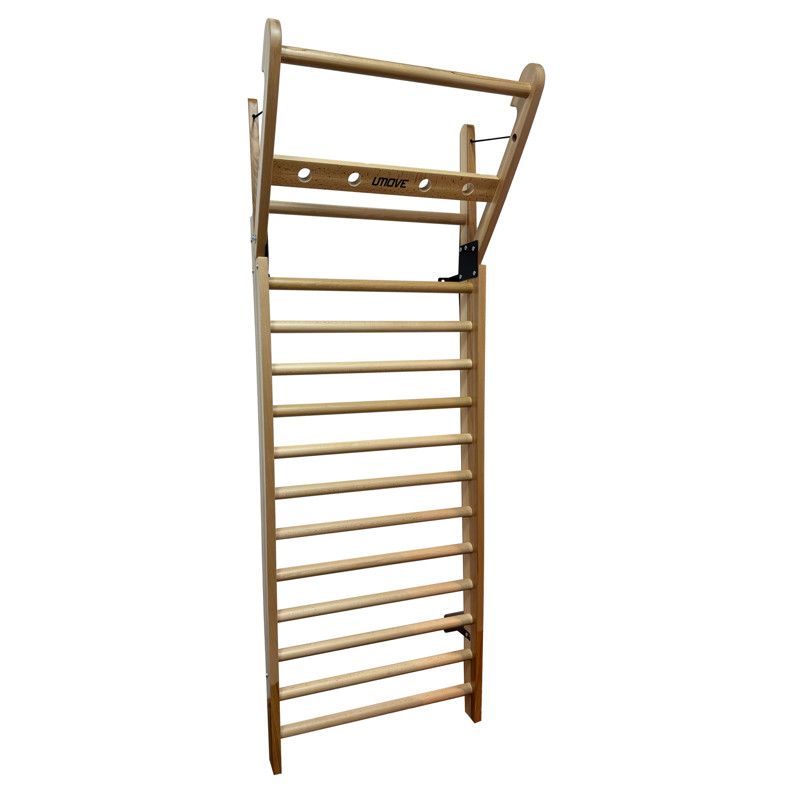 Шведская стенка для дома UMOVE бук, 14 перекладин, 230 х 80 см