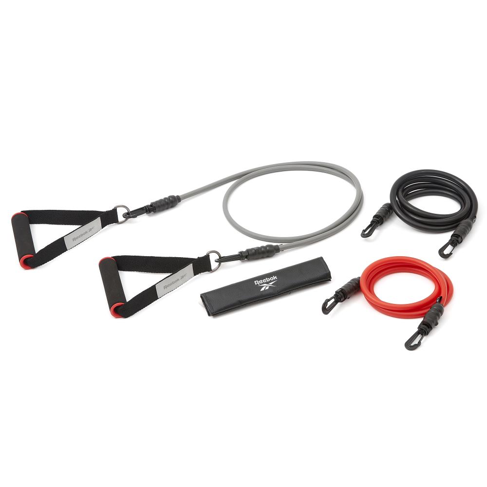 Набор трубчатых амортизаторов REEBOK Power Tube Set набор, две рукоятки, три амортизатора