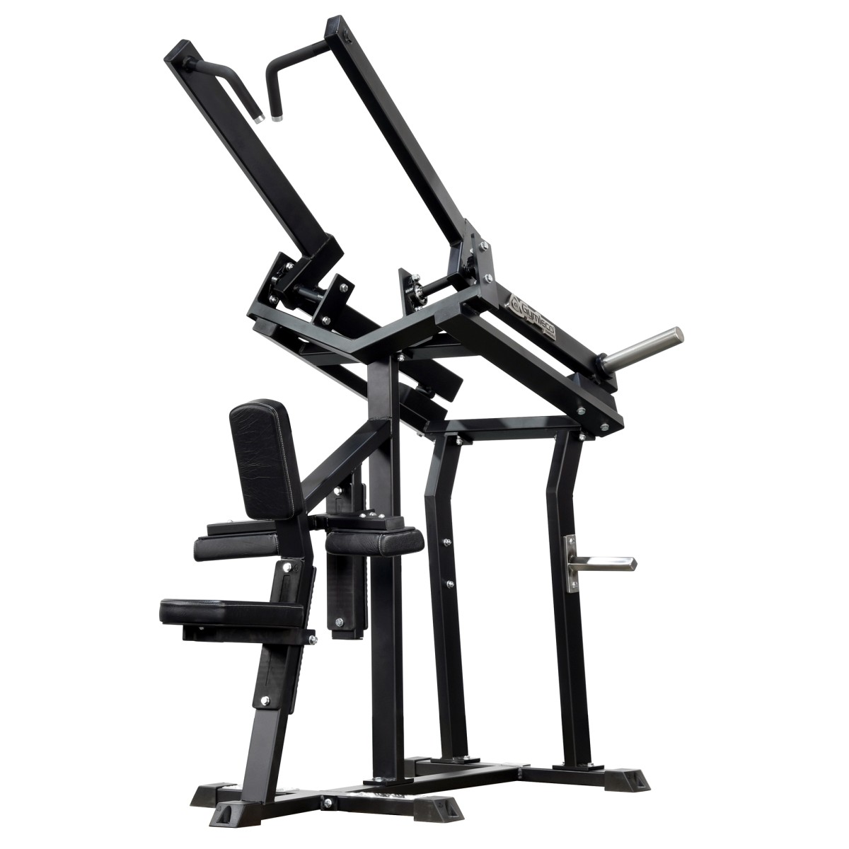 Верхняя тяга на свободных весах Gymleco 011