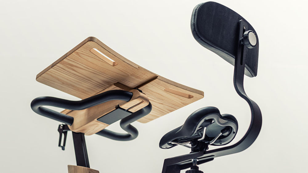 Подставка для ноутбука на NOHrD Bike орех
