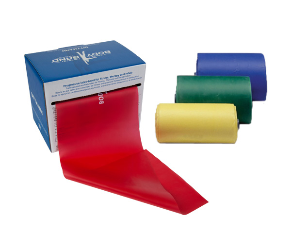 Ленточный амортизатор DITTMANN Body-Band 25 м очень низкое сопротивление, желтый