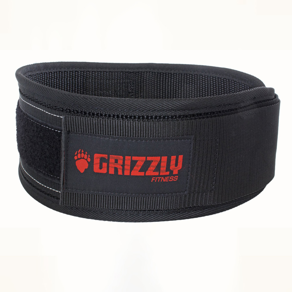 Атлетический пояс GRIZZLY Fitness Bear Hugger 4″ размер L, 10 см, полипропилен