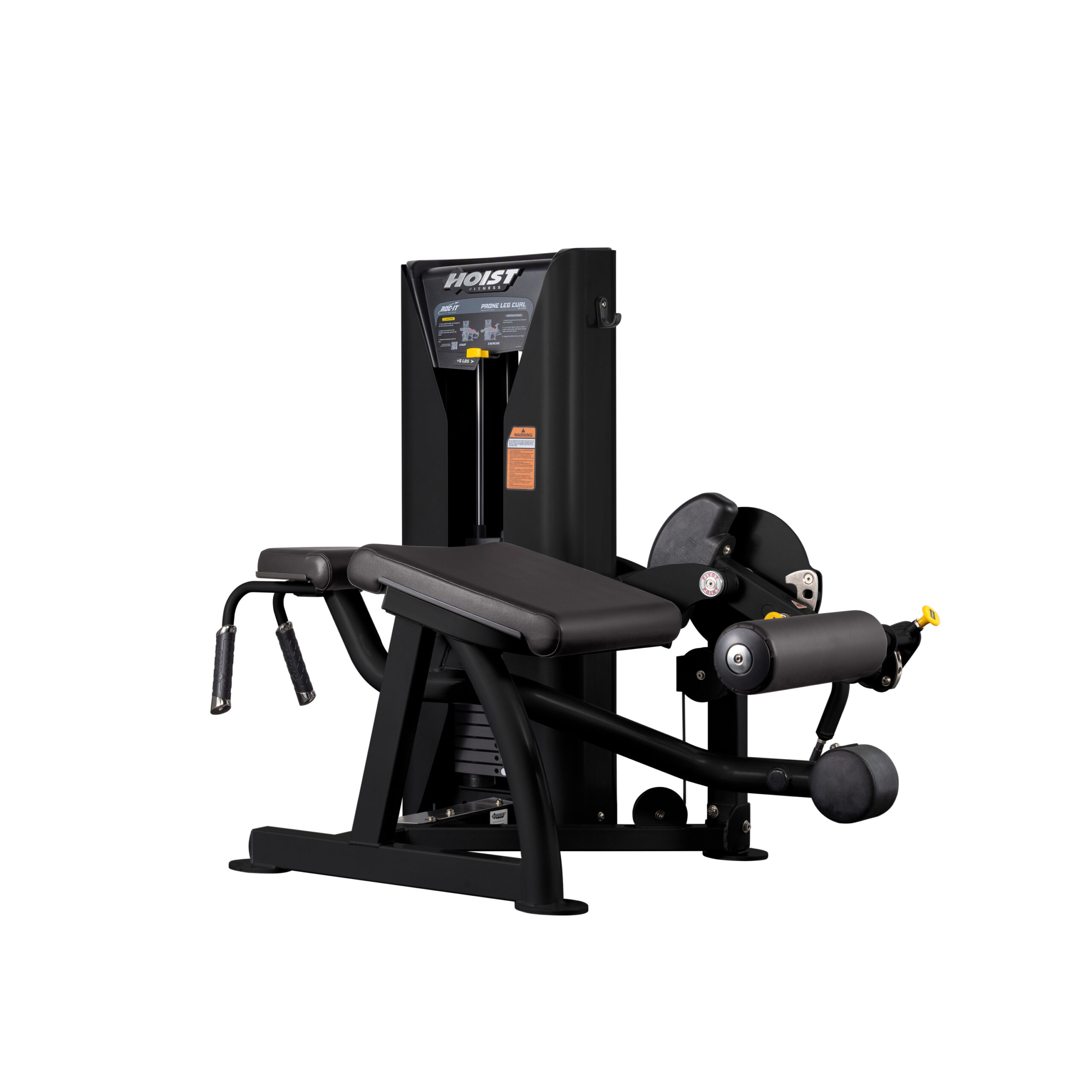 Сгибание ног лежа HOIST ROC-IT RS-1408 матовый черный