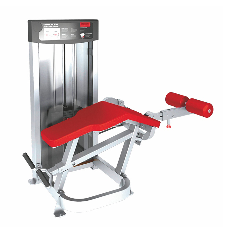 Сгибание ног лежа FOREMAN FN-103 черный/черный